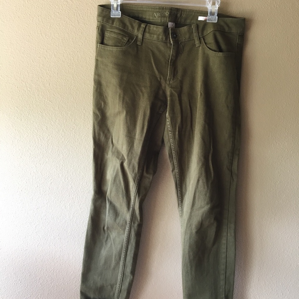Forest Green Jeans, Size 11